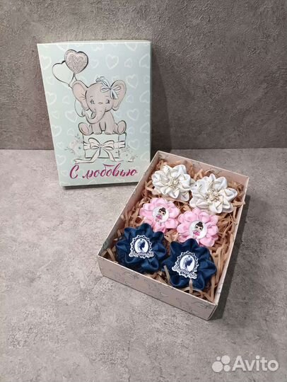 Резиночки для волос ручной работы