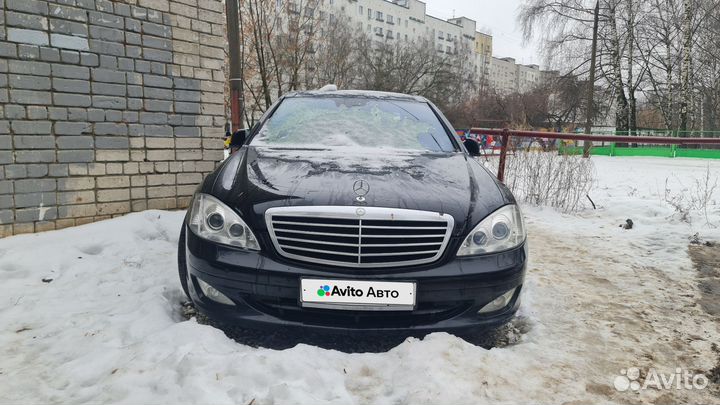 Mercedes-Benz S-класс 5.5 AT, 2007, 300 000 км