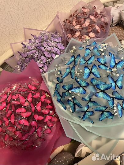 Букет из бабочек в наличии подарок