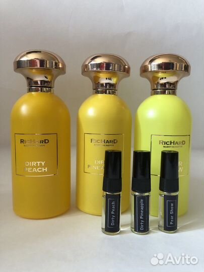 Набор духов пробники отливант по 3 мл Richard