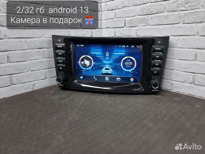 Магнитола на Mercedes w211 c219 CLS android 13