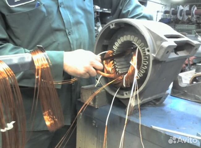 Ремонт и перемотка электродвигателей