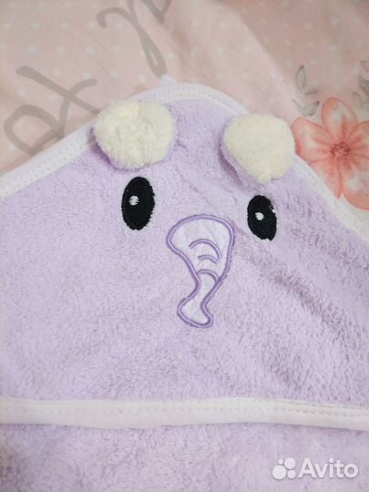 Детское полотенце с уголком