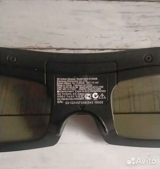 Samsung очки 3d
