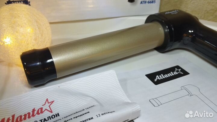 Плойка для крупных локонов