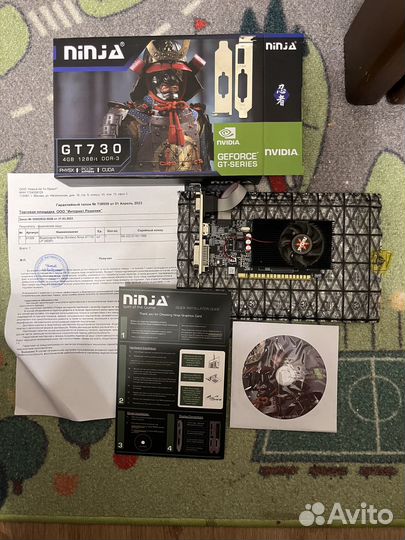 Видеокарта Sinotex GeForce GT 730 4 гб