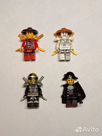 Lego ninjago минифигурки и другие человечки