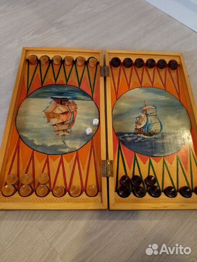 Нарды ручной работы