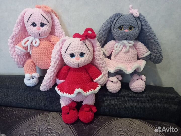 Мягкие игрушки ручной работы