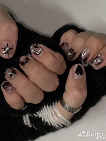 Наращивание ногтей, коррекция