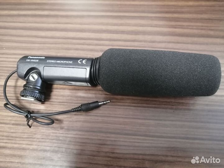 Микрафон пушка Panasonic vw-vms2e