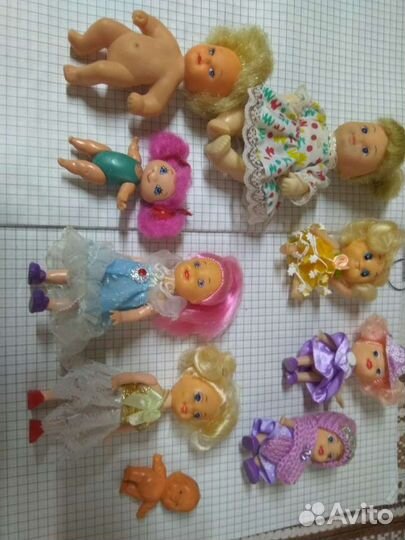 Неваляшки,пупсики, игрушки СССР и современные