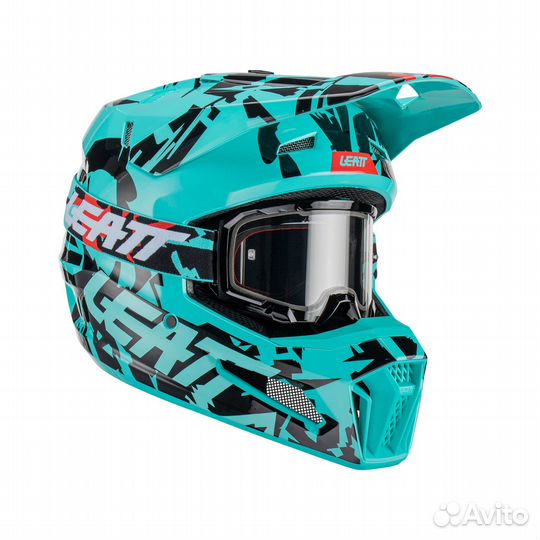 Мотошлем Leatt Moto 3.5 Helmet Kit (Fuel)