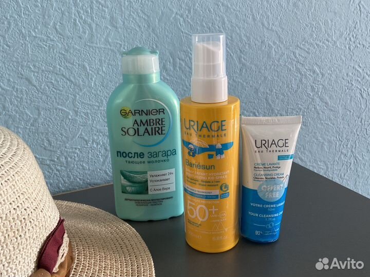 Uriage garnier спрей солнцезащитный молочко