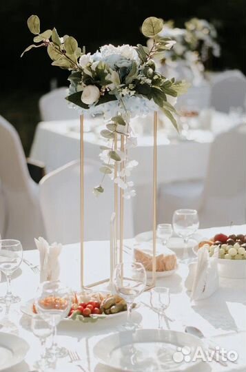 Свадебный декор (стойки для цветов)