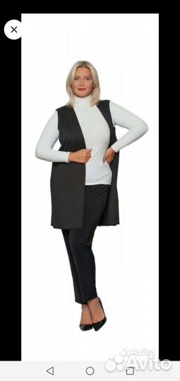 Жилет женский трикотажный. Новый. р. 62-64