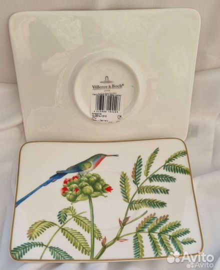 Чайные пары чашки тарелки пиалы Виллерой новые