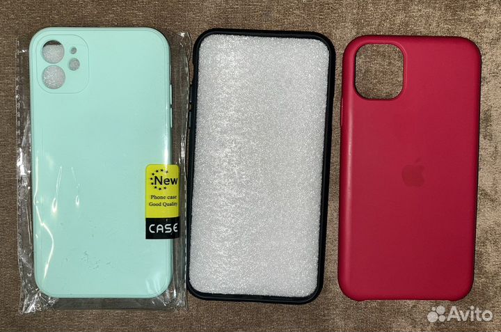 Чехол на iPhone 11 3 шт