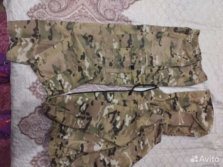 Комуфляжный костюм летний детский