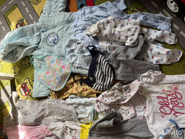 Детская одежда пакетом от 0-1года