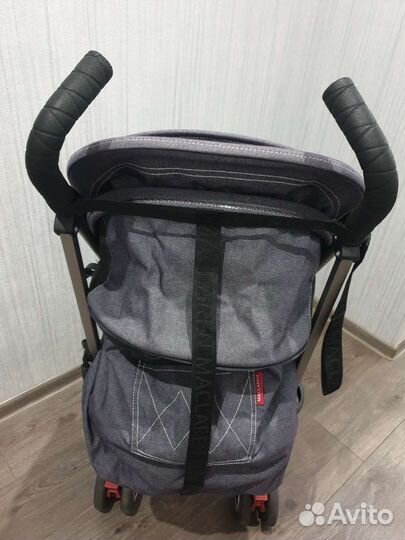 Коляска трость maclaren quest denim indigo