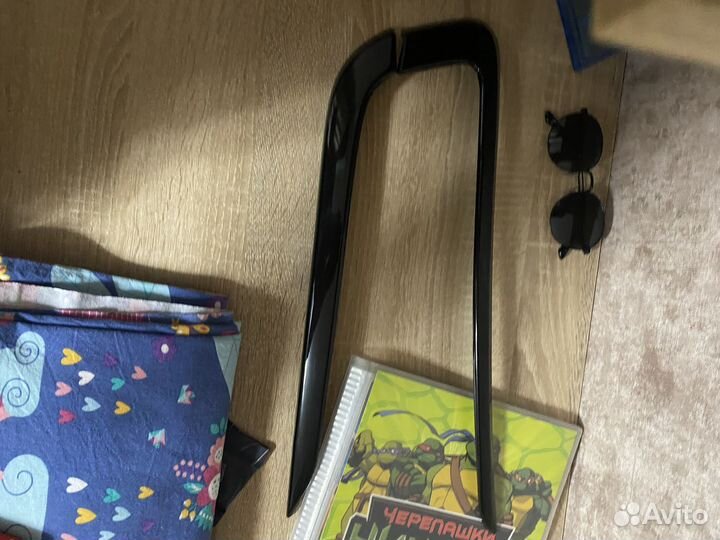 Накладки на молдинги переднего бампера