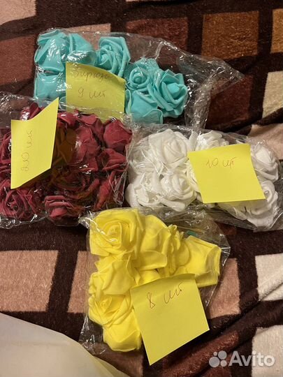 Искусственные цветы розы