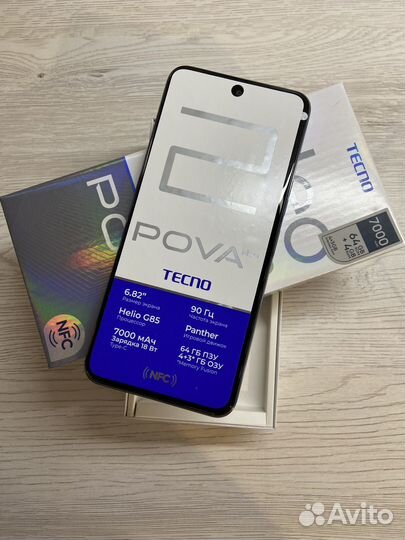 TECNO Pova 2, 4/64 ГБ
