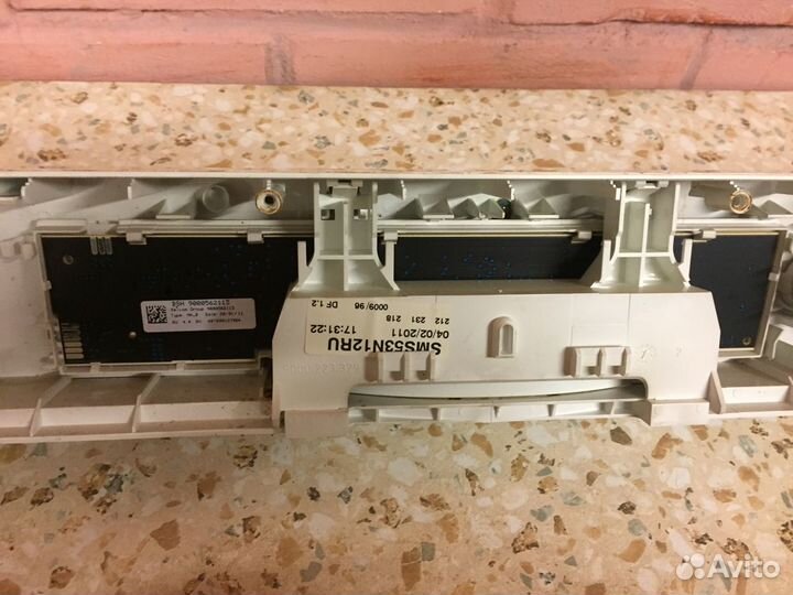 Индикация посудомоечной машины bosch