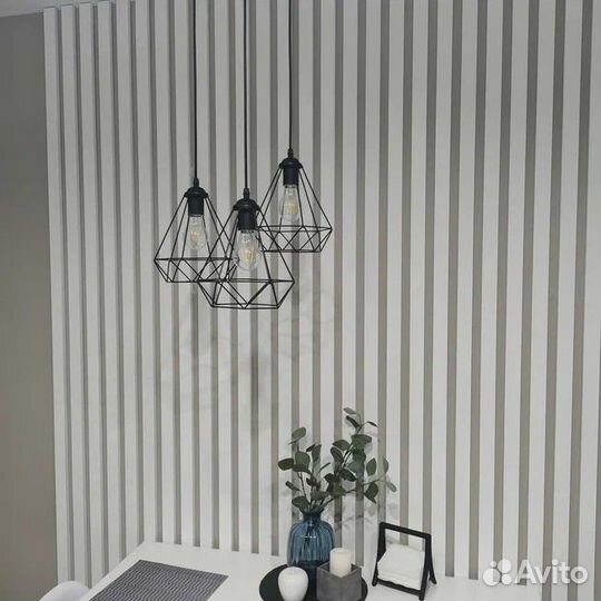 Декоративные рейки woodwall 37 шт