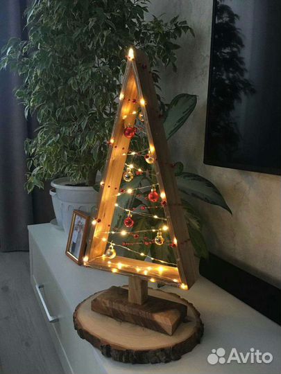 Ёлочка из вяза для новогоднего настроения