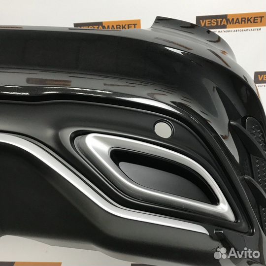 Бампер задний Веста Quasar в цвет