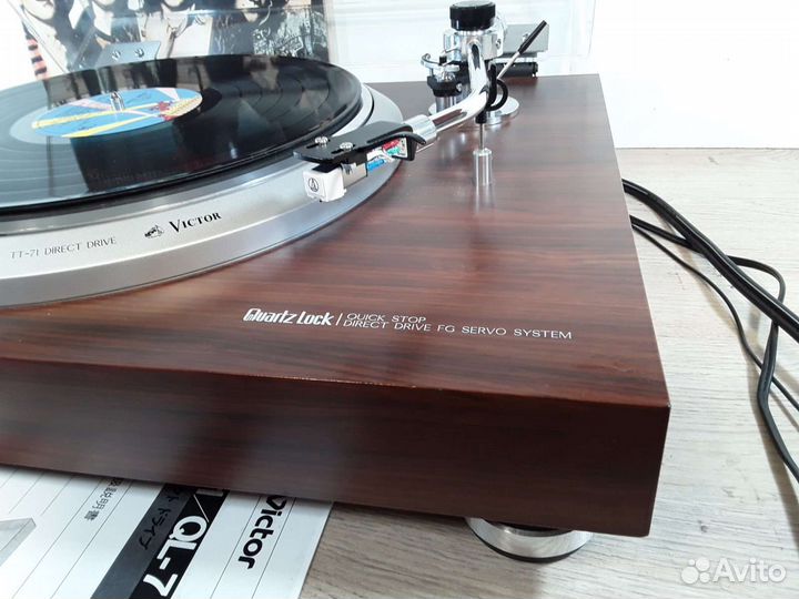 Проигрыватель винила Victor QL-7. Made in Japan