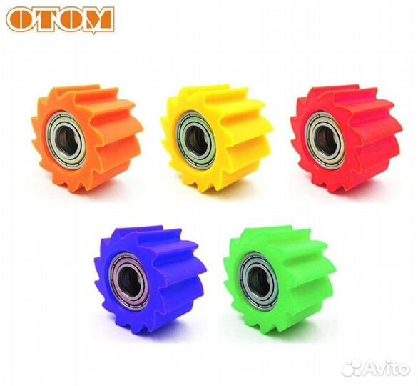 Ролик натяжки цепи приводной зубастый 8/10мм