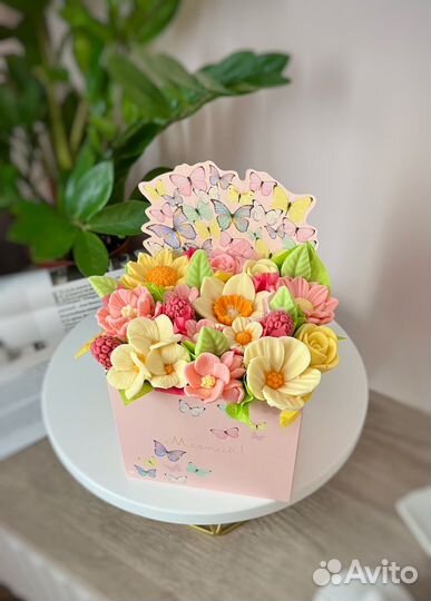 Съедобные букеты из шоколадных цветов