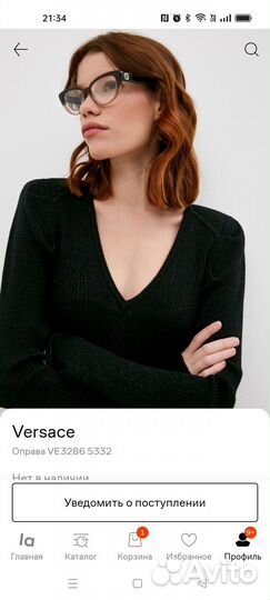 Оправа versace оригинал