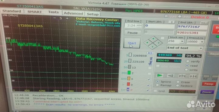 Жесткий диск 500гб