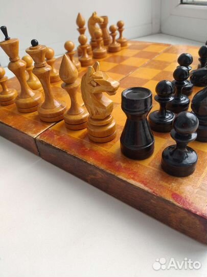 Шахматы деревянные Советские