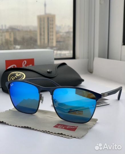 Очки ray ban liteforce зеркальные