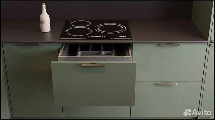 Кухня угловая с барной стойкой