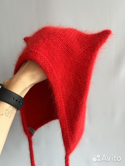 Шапка чепчик с ушками