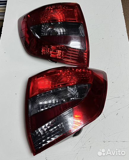 Фонари black Гранта блек черные тонированные