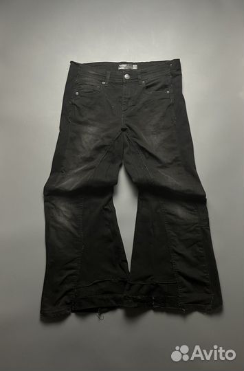 Джинсы клеш мужские rick owens type