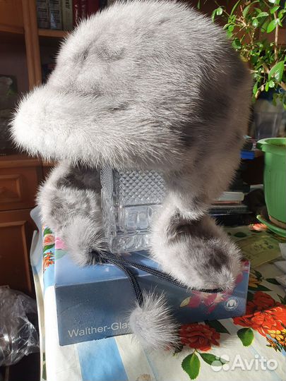 Шапка зимняя меховая женская норковая