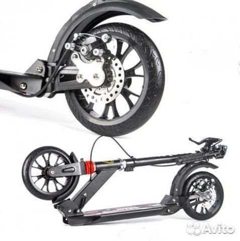 Самокат Scooter Urban.Урбан скутер дисковый тормоз