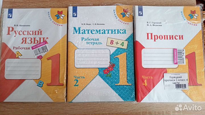 Рабочие тетради Школа России 1 класс