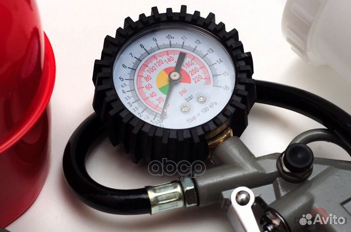 Набор покрасочный (5 предметов пистолет продуво