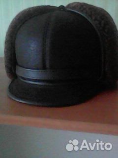 Шапка-ушанка мужская