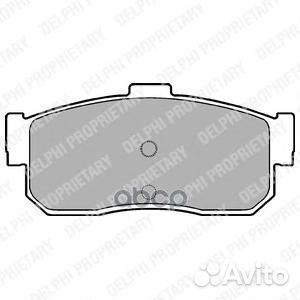 Колодки тормозные, задние LP975 Delphi