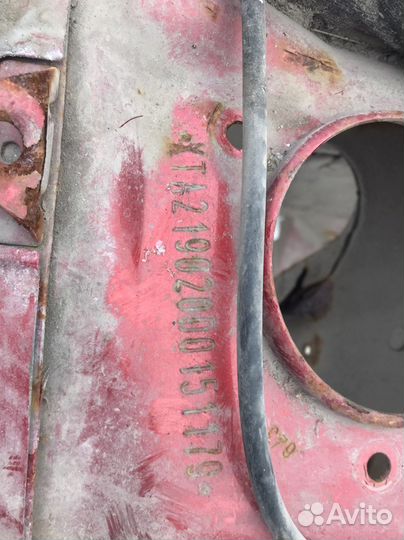 Гранта кузов с документами правый лонжерон